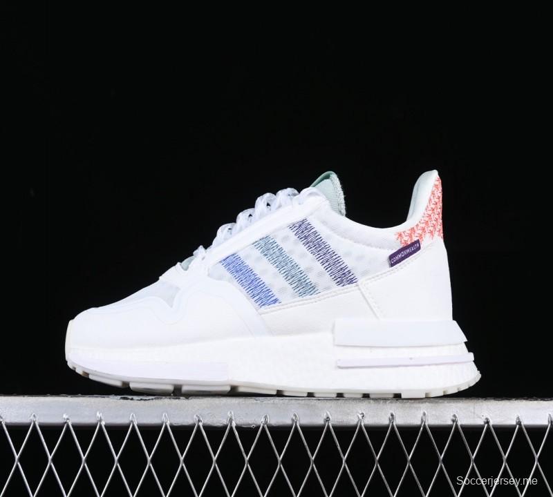 Adidas ZX500 RM Boost Retro Jogging Shoes with Full-Length Boost Midsole - DB3510