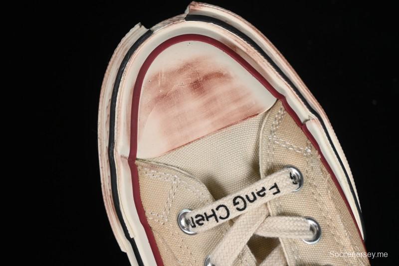 Feng Chen Wang Converse Chuck 70 Low 2-in-1 Deconstructed Canvas Sneakers - A07718C
