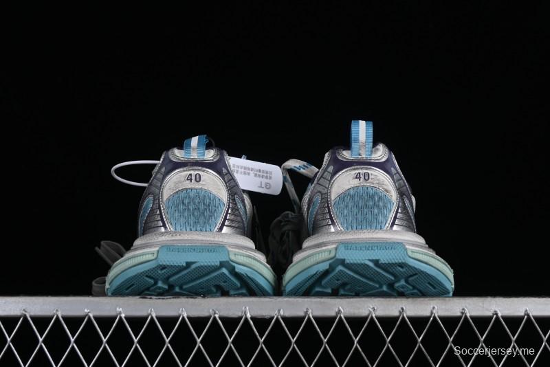 Balenciaga Phantom Sneaker 10th Generation Trend Running Shoes with Transparent Heel Strap - W3XL54095