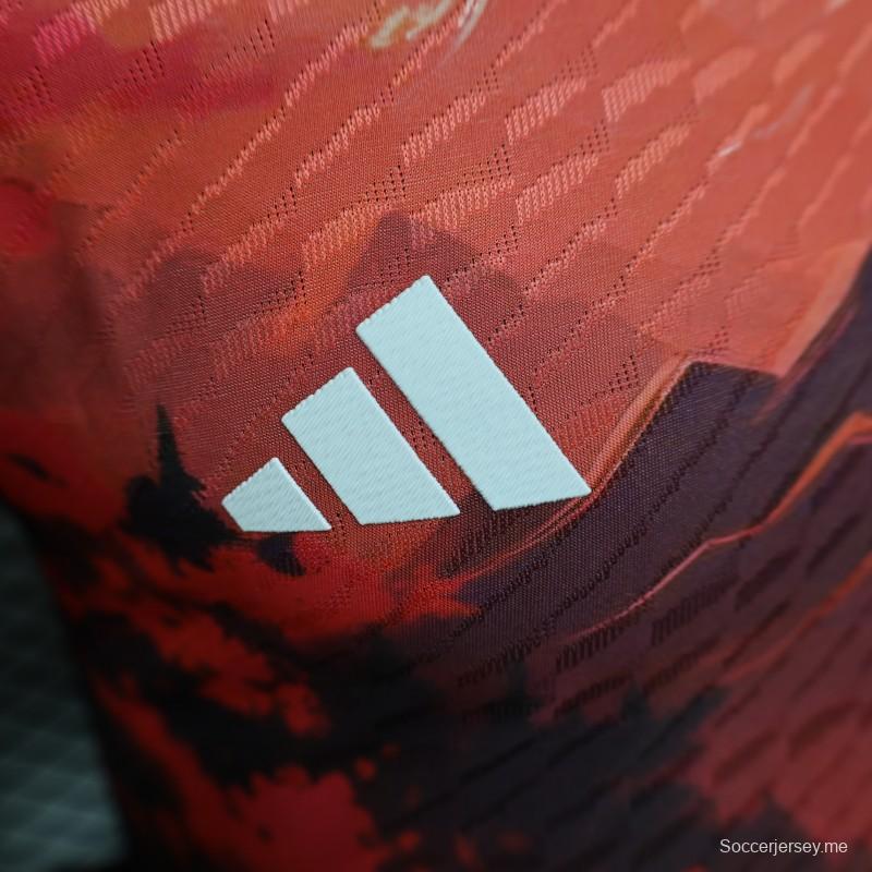 إصدار اللاعب 2024 قميص خاص بمفهوم معبد الغروب الياباني 2024
