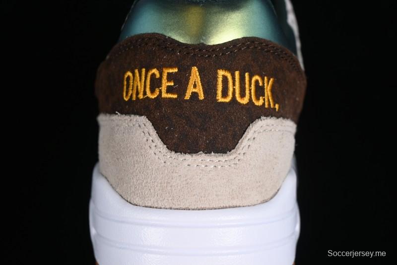 Nike Air Max 1 Retro Running Shoes with Half-Sole Air Cushion - HQ2640-200