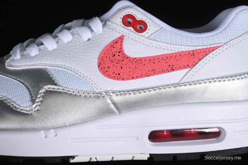 Nike Air Max 1 Retro Running Shoes with Half-Sole Air Cushion - HF7746-100