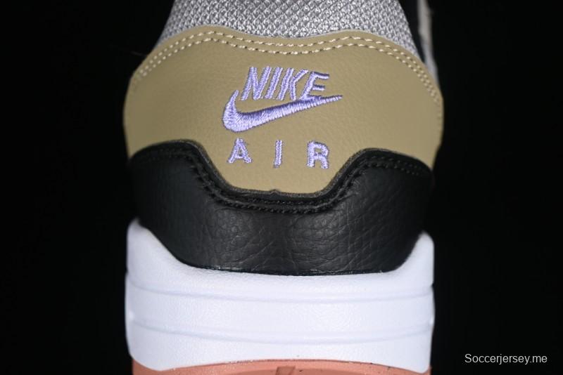 Nike Air Max 1 Retro Running Shoes with Half-Sole Air Cushion - FB9660-003