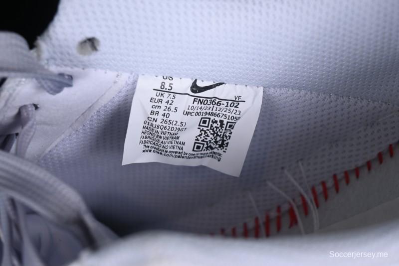 Nike Air Force 1 '07 Low Customized Anime Theme Gradient Grey Swoosh Casual Sneakers - FN0366-102