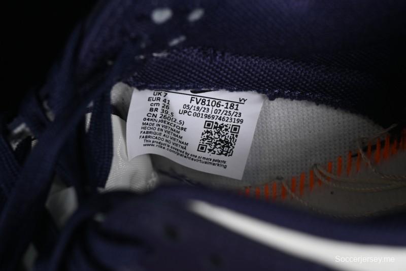 Nike Dunk Low Retro Navy Blue SB Low-Top Casual Skate Shoes - FV8106-181