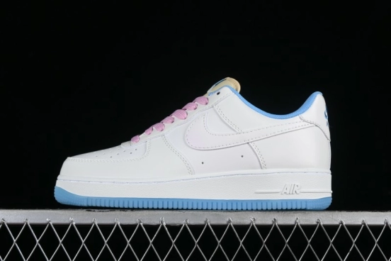 Nike Air Force 1 '07 Low Color-Changing Thermal-Activated White Blue Pink Casual Sneakers - LC5688-001