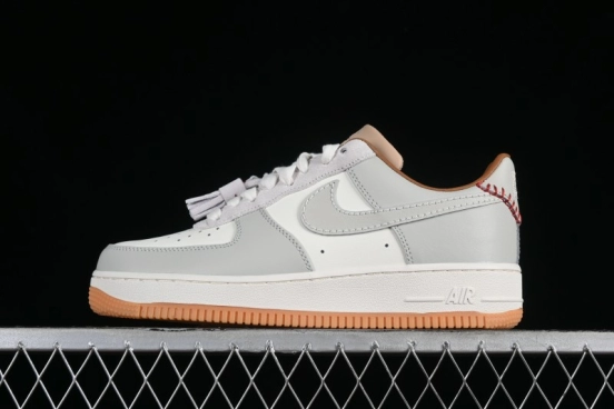 Nike Air Force 1 '07 Low Casual Sneakers with Full-Length Air Cushion - HF5697-001