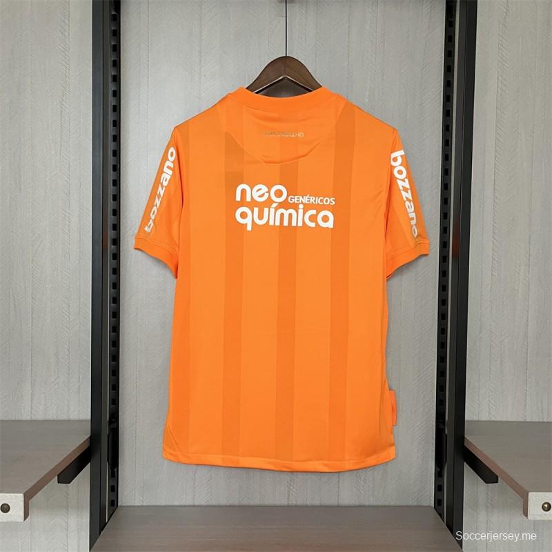 قميص حارس مرمى كورينثيانز كورينثيانز 2010 ريترو كورينثيانز برتقالي S-XXXXL
