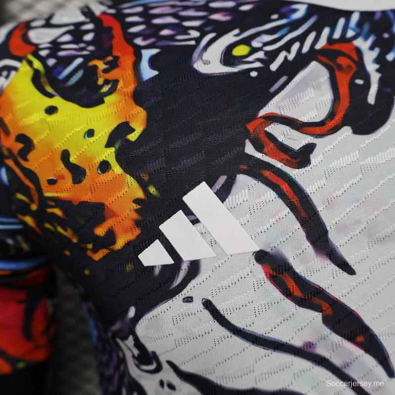 إصدار اللاعب 2024 قميص خاص بالوحش الياباني 2024 مونستر كونسيبت الخاص
