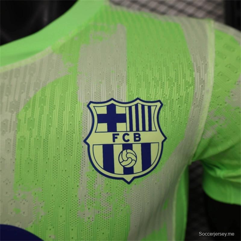 24/25 نسخة اللاعب 24/25 قميص برشلونة × كولدبلاي الثالث