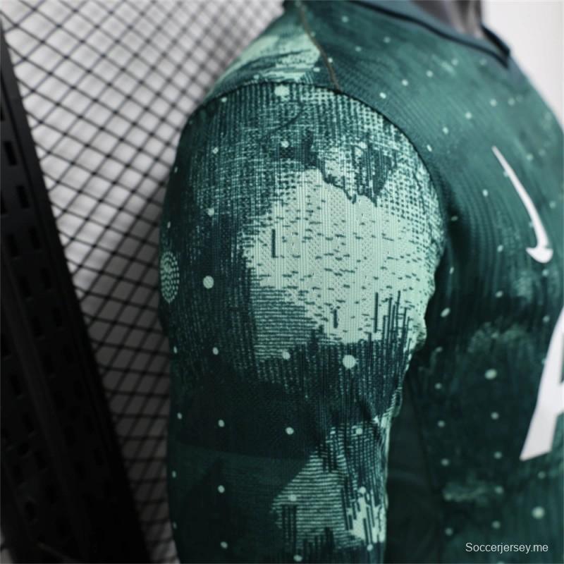 24/25 قميص توتنهام هوتسبير الثالث طويل الأكمام إصدار اللاعب 24/25