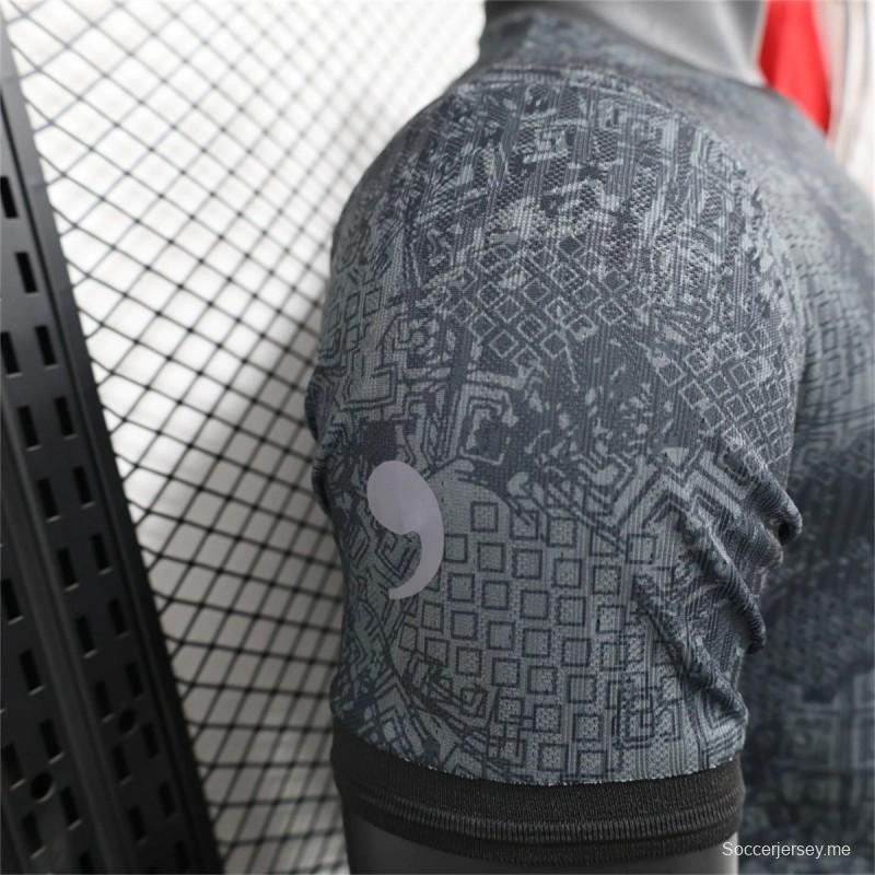 إصدار 25/26 قميص الأرجنتين الأسود الخاص باللاعبين 25/26