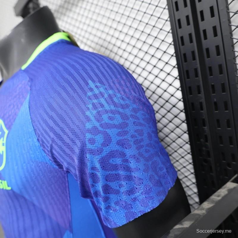 نسخة 25/26 قميص أزرق برازيلي إصدار 25/26