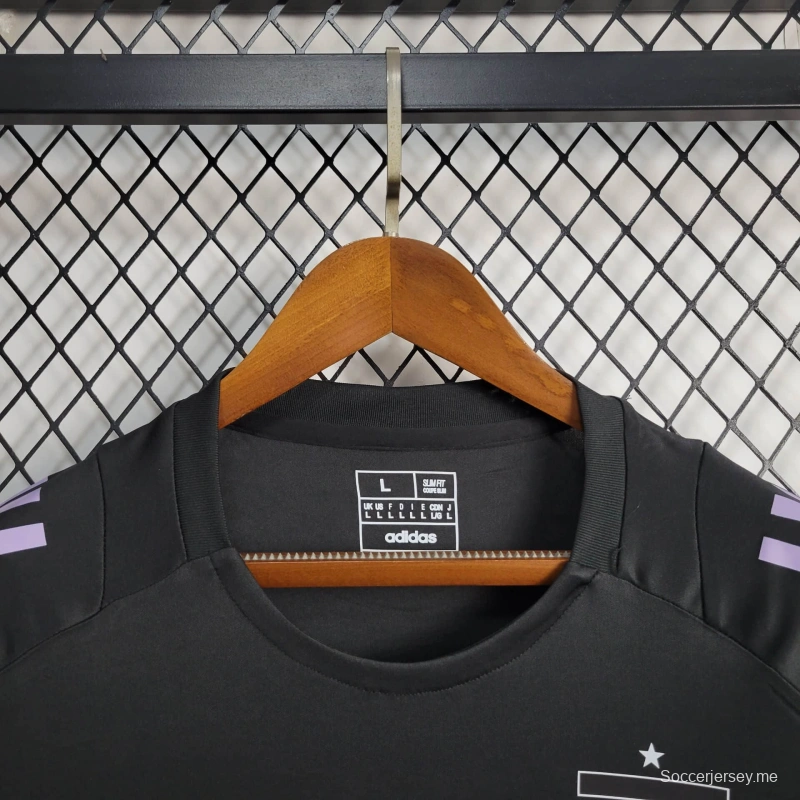 25/26 قميص تدريب كولو كولو كولو قميص تدريب يرتدي قميص أسود