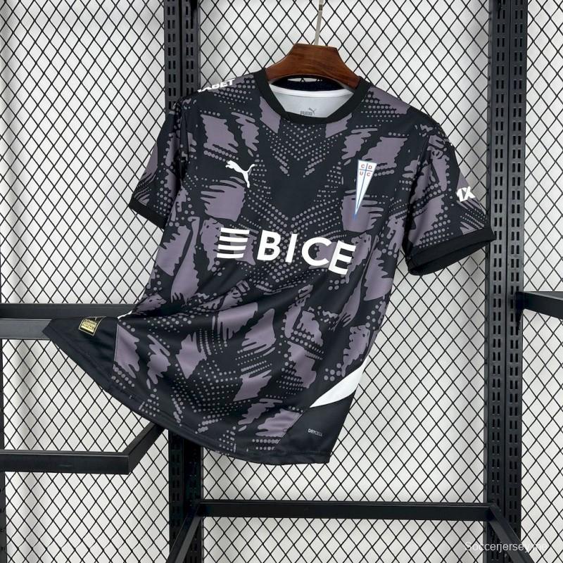 2025/26 قميص حارس مرمى جامعة كاتوليكا كاتوليكا الأسود