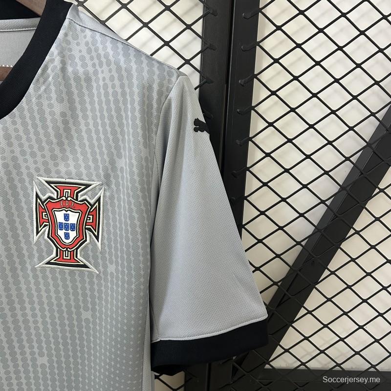 2025 حارس مرمى البرتغال 2025 قميص البرتغال الرمادي
