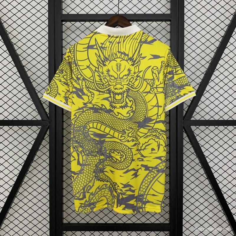 25/26 قميص ريال مدريد الأصفر الخاص 25/26