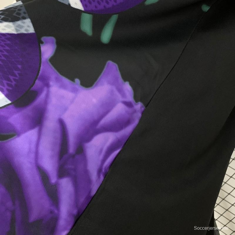 25/26 قميص ريال مدريد الوردي البنفسجي الخاص 25/26