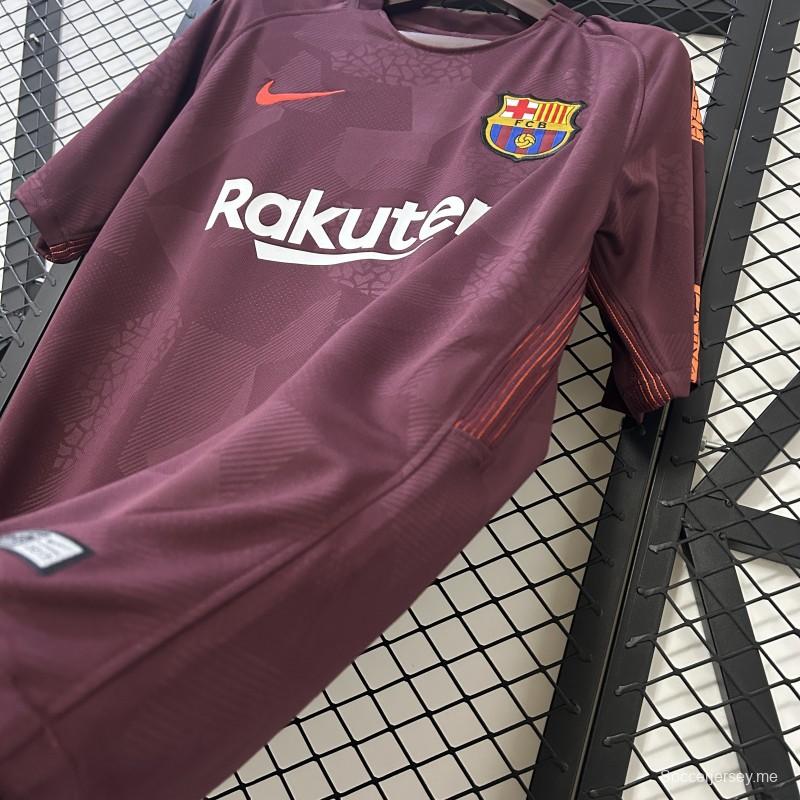قميص برشلونة الثالث ريترو 17/18 ريترو 17/18