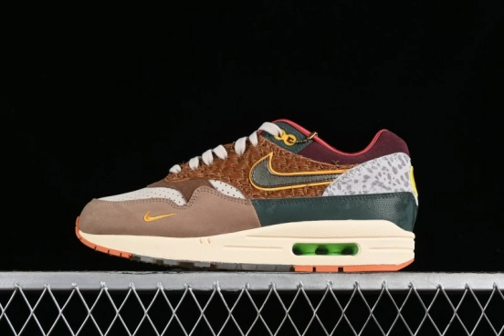 Nike Division Street x Air Max 1/87 Retro Casual Sneakers - HQ2639-100