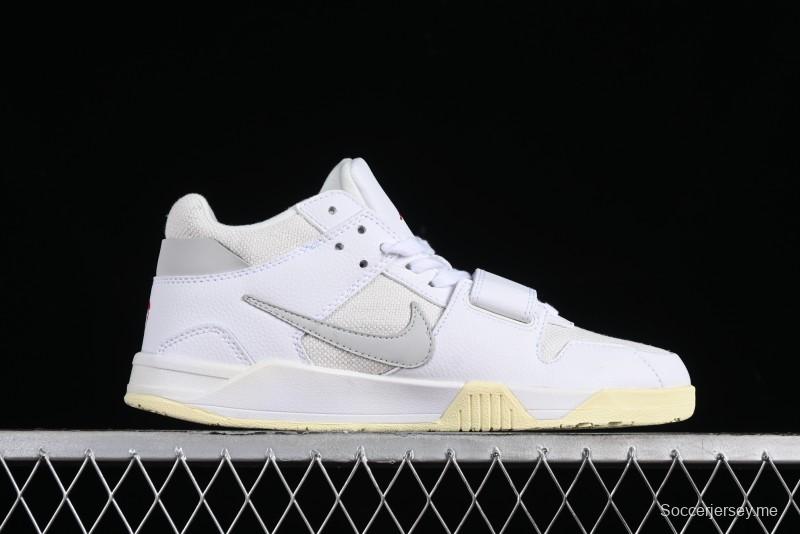 Nike Travis Scott x Jordan Cut The Check AJ1 Basketball Shoes with Velcro Strap - FZ8117-003