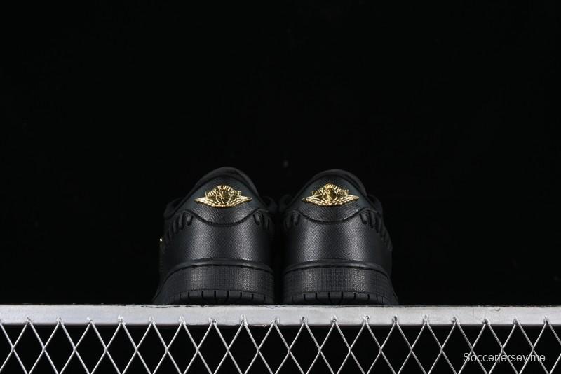 Nike Air Jordan 1 Low "Method of Make" Casual Sneakers with Woven Design - FN5032-007