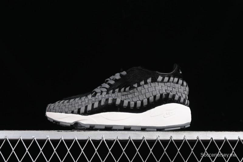 Nike Air Footscape Woven Asymmetrical Weave Slip-Resistant Low-Top Lifestyle Sneakers - FB1959-001