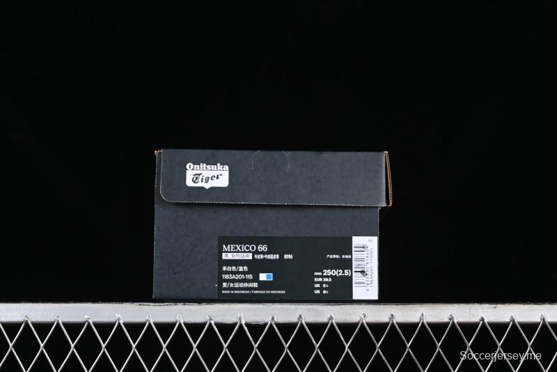 Onitsuka Tiger Mexico 66 Low-Top Leather Running Shoes - 1183A201-115