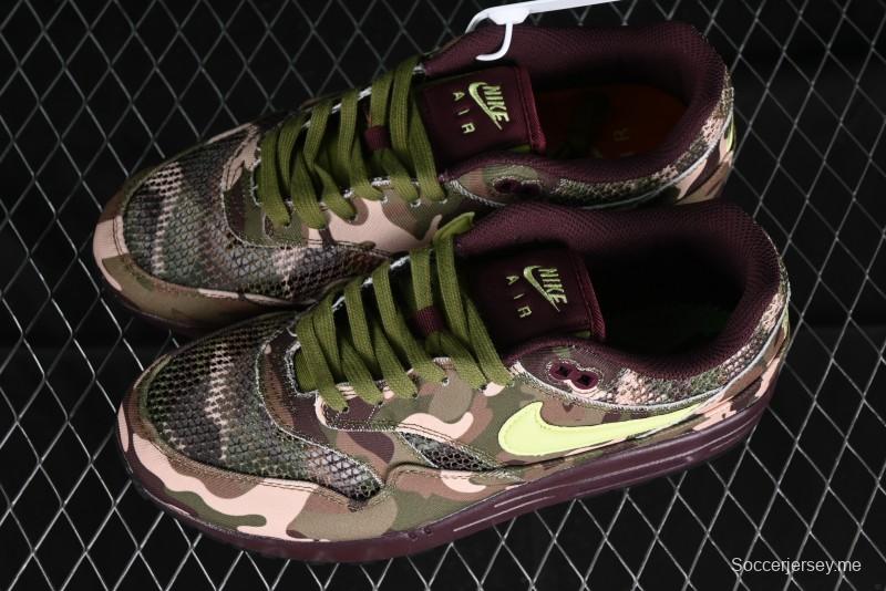 Nike Air Max 1 Retro Running Shoes with Half-Sole Air Cushion - FN8358-200