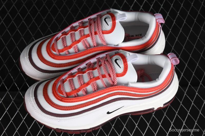 Nike Air Max 97 Retro Running Shoes with Full-Sole Air Cushion - FN6957-101