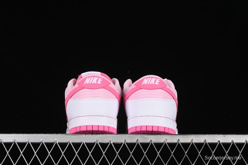Nike SB Dunk Low Glacier Pink Low-Top Casual Skateboarding Shoes - HQ1181-661