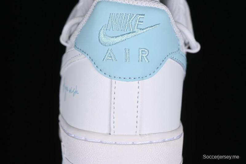 Nike Air Force 1 '07 Low Custom Anime Themed Spray Painting Romantic Whisper Casual Sneakers - ZH0316-028