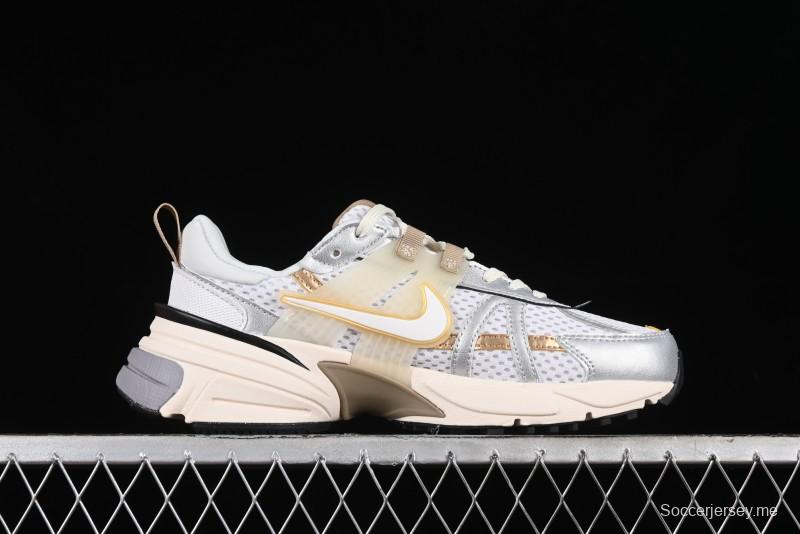 Nike V2K Runtekk 3XL Retro Low-Top Running Shoes with Shock Absorption and Anti-Slip Design - HJ7245-100