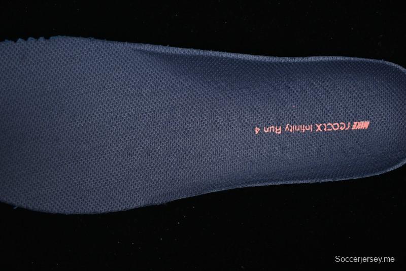 Nike ZoomX Infinity Run 4 Professional Cushioned Running Shoes with Knit Upper - DR2665-010