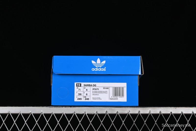 Adidas Originals Gazelle Indoor Retro Casual Anti-Slip Wear-Resistant Low-Top Sneakers - JP5675