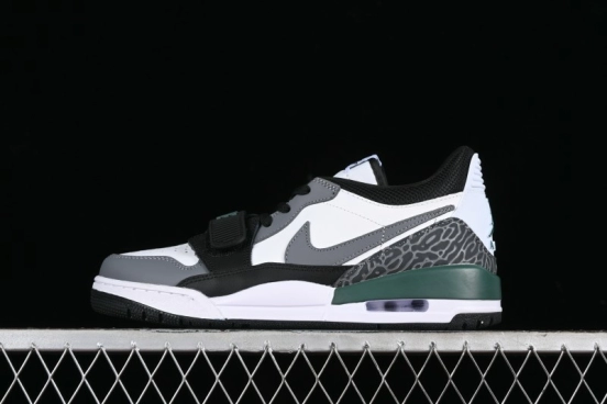 Nike Air Jordan Legacy AJ312 Low Top Sneakers with Triple Strap Design - CD7069-131