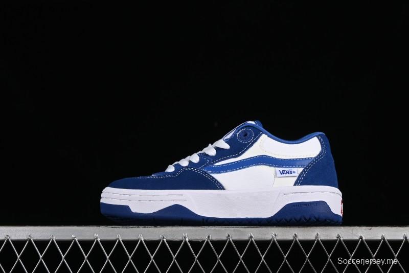 Vans Rowan 2 Skateboarding Shoes with Classic Blue & White Canvas - VN0A2Z3IBZW