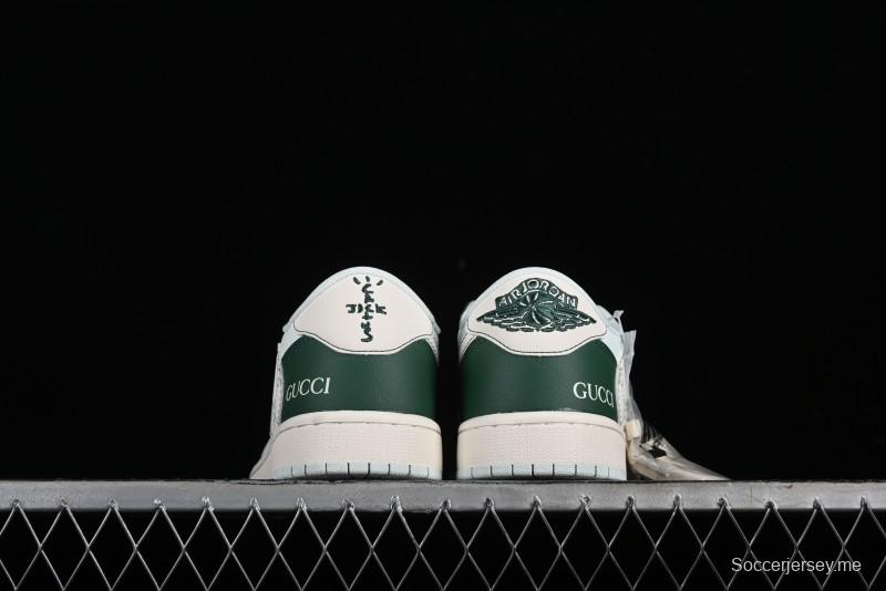 Nike Travis Scott x Fragment Design x Air Jordan 1 Low OG SP AJ1 Sneakers - JJ5288-008