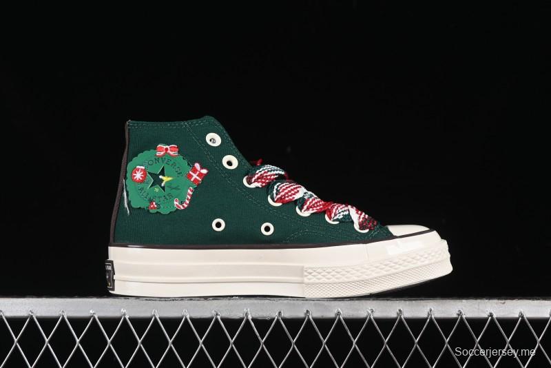 Converse 1970s Christmas Theme High Top Casual Sneakers for Winter - A12455C