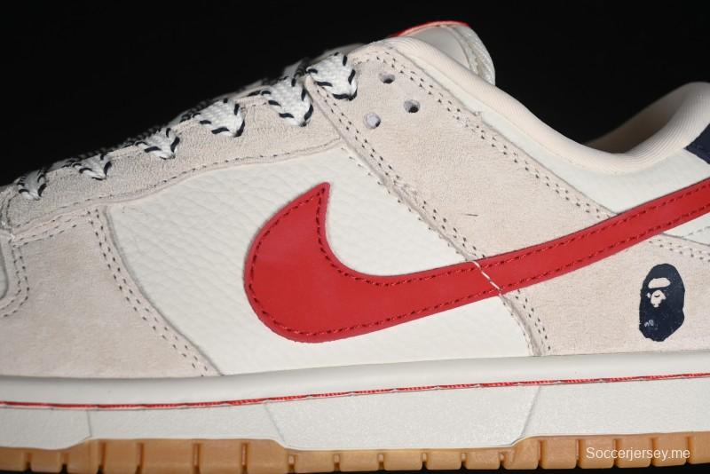 Nike SB Dunk Low BAPE Collaboration Anniversary Edition Custom Low-Top Casual Sneakers - CH6336-228