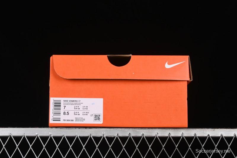 Nike Air Zoom Vomero 17 Summer 2024 Cushioned Casual Running Shoes with Zoom Air Unit - FB1309-006