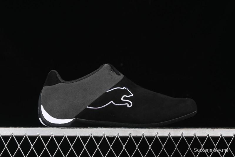 Puma Sparco Future Round Toe Lace-Up Leather Cowhide Fabric Low-Top Lifestyle Casual Shoes - 307936-01