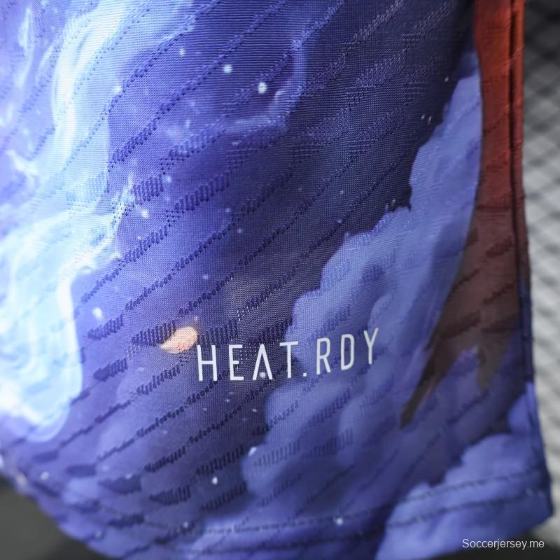 إصدار اللاعب 2025 قميص محارب النار والجليد ZHA ZHA اليابان 2025 أسود مع قميص محارب النار والجليد