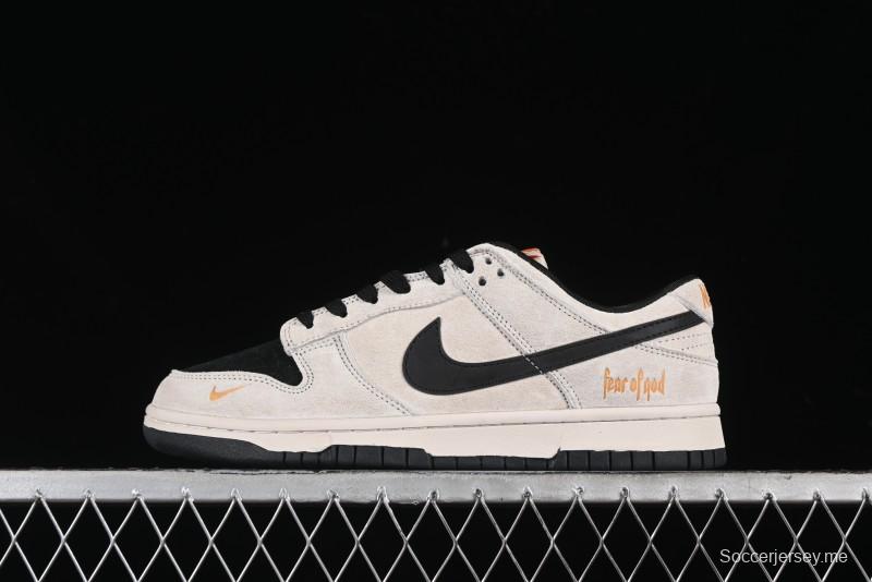 Nike SB Dunk Low FOG Collaboration - Anniversary High-End Custom Low-Top Casual Skate Shoes - KK1688-088