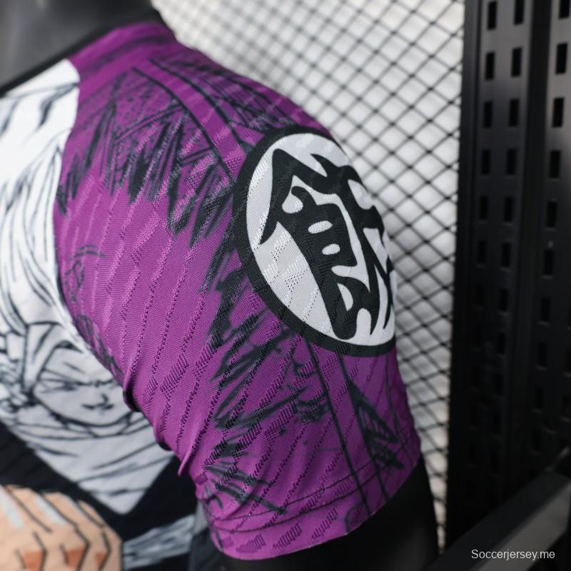 إصدار اللاعب 25/26 قميص منتخب اليابان الوطني الياباني "دراغون بول زد" بإصدار محدود