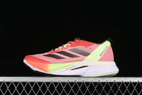 Adidas Adizero Boston 12 M Running Shoes with Lightstrike Pro and ENERGYROD - IG3329