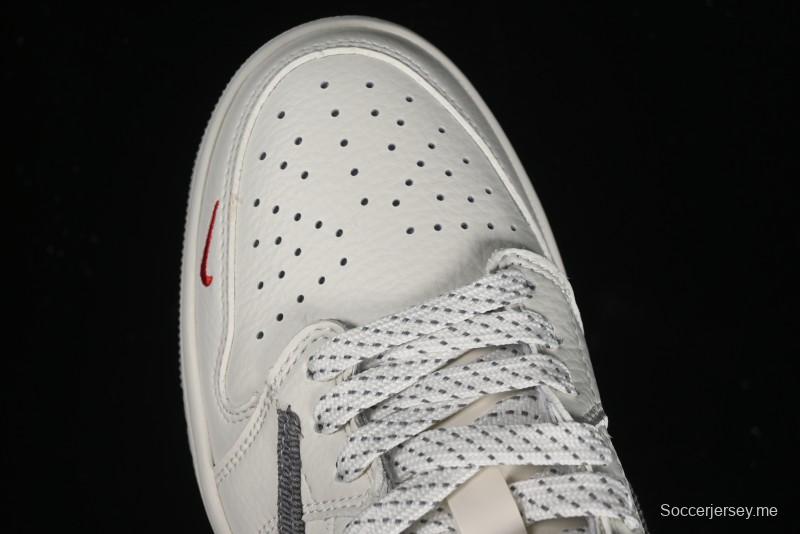 Nike Travis Scott x Fragment Design x Air Jordan 1 Low OG SP AJ1 Supreme Balenciaga Collaboration - JH6088-6