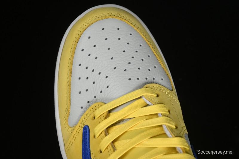 Nike Travis Scott x Air Jordan 1 Low OG AJ1 Collaboration Shoes with Reverse Swoosh - DZ4137-700