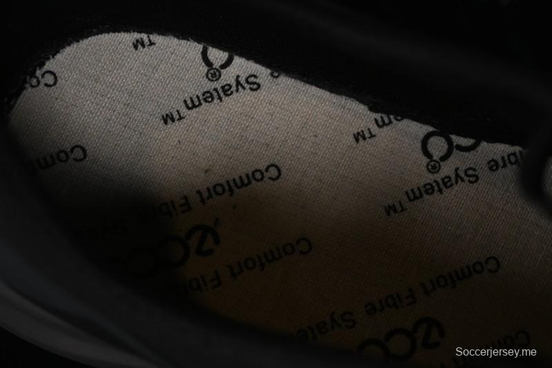 ECCO DRIVE Series Outdoor Waterproof Breathable Slip-Resistant Retro Fashion Patchwork Hiking Shoes - 88259401001