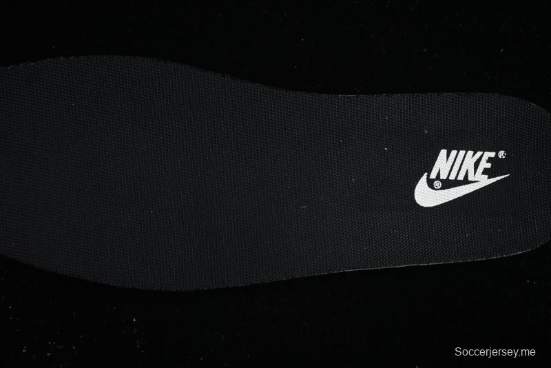 Nike SB Dunk Low Supreme Collaboration - Black Stitch Mini Swoosh Custom Low-Top Casual Skate Shoes - XX3186-302